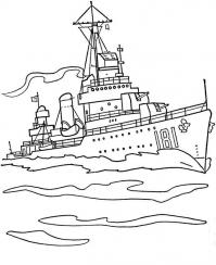 Круизный корабль Раскраски для мальчиков