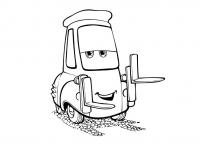 Машинка из мультфильма тачки Раскраски для мальчиков бесплатно