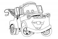 Машина из мультфильма тачки Раскраски для мальчиков бесплатно