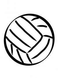 Волейбольный мяч Раскраски для мальчиков бесплатно