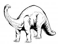 Травоядный динозавр Раскраски для мальчиков