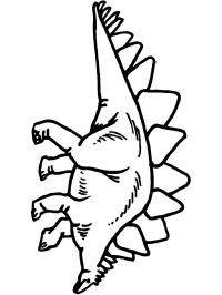 Стегозавр Раскраски для мальчиков