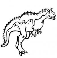 Динозавр Раскраски для мальчиков