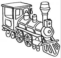 Поезд, паровоз Распечатать раскраски для мальчиков