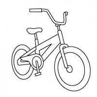 Велосипед Раскраски для детей мальчиков