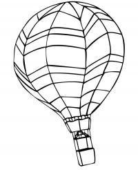Воздушный шар Раскраски для мальчиков бесплатно
