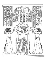 Древний мир, истории египта Раскраски для мальчиков бесплатно