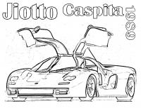 Суперкары гоночные авто, джиотто каспита 1989 Раскраски для мальчиков бесплатно